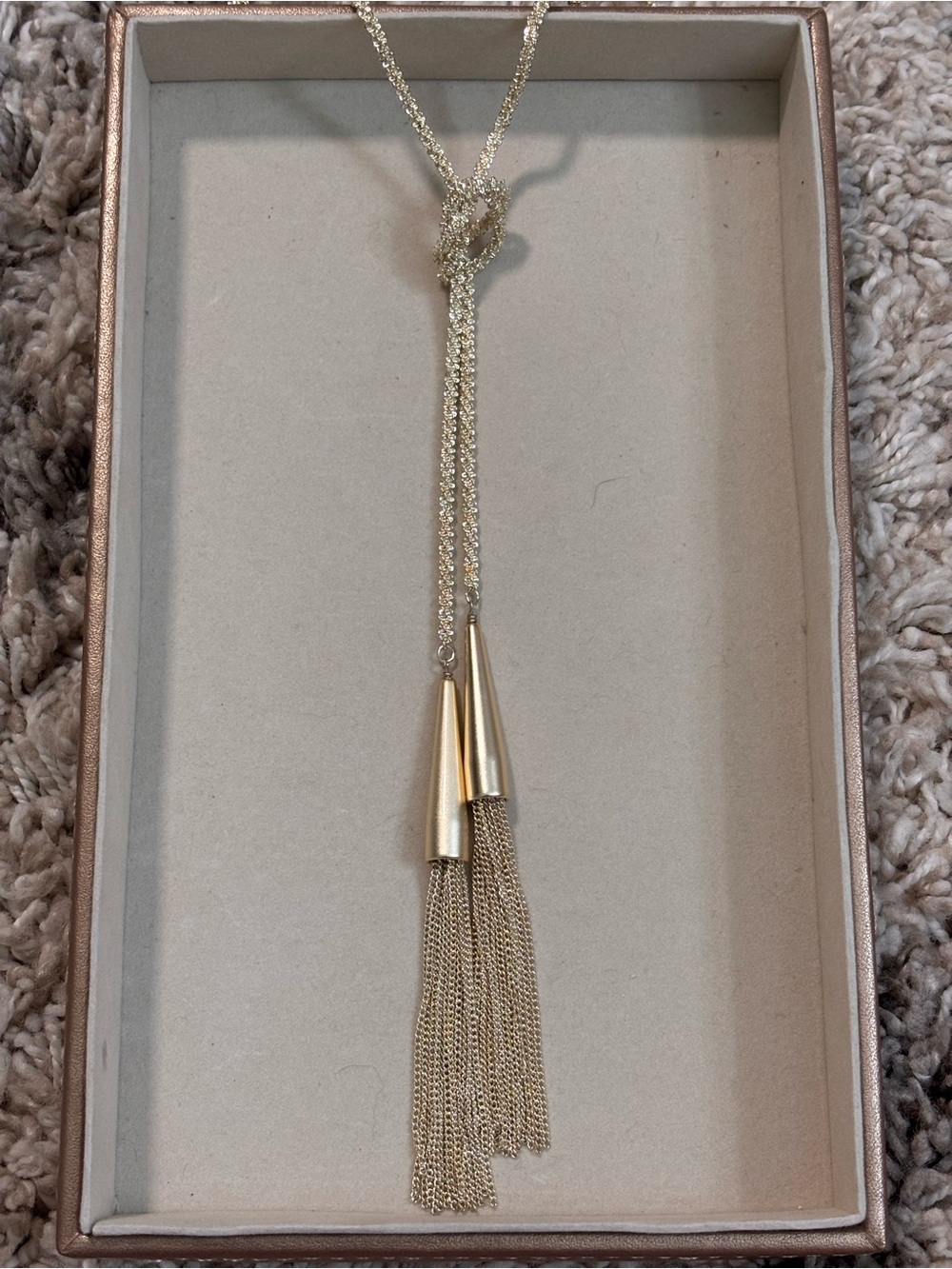 Kendra Scott Phara Lariat Necklace in Gold